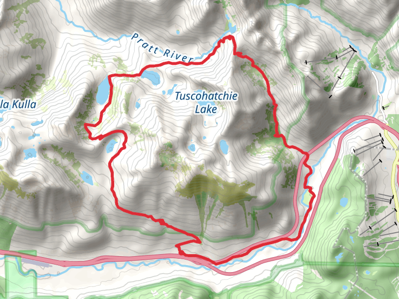 Pratt Lake Trail, Melakwa Lake Trail and Denny Creek Trail