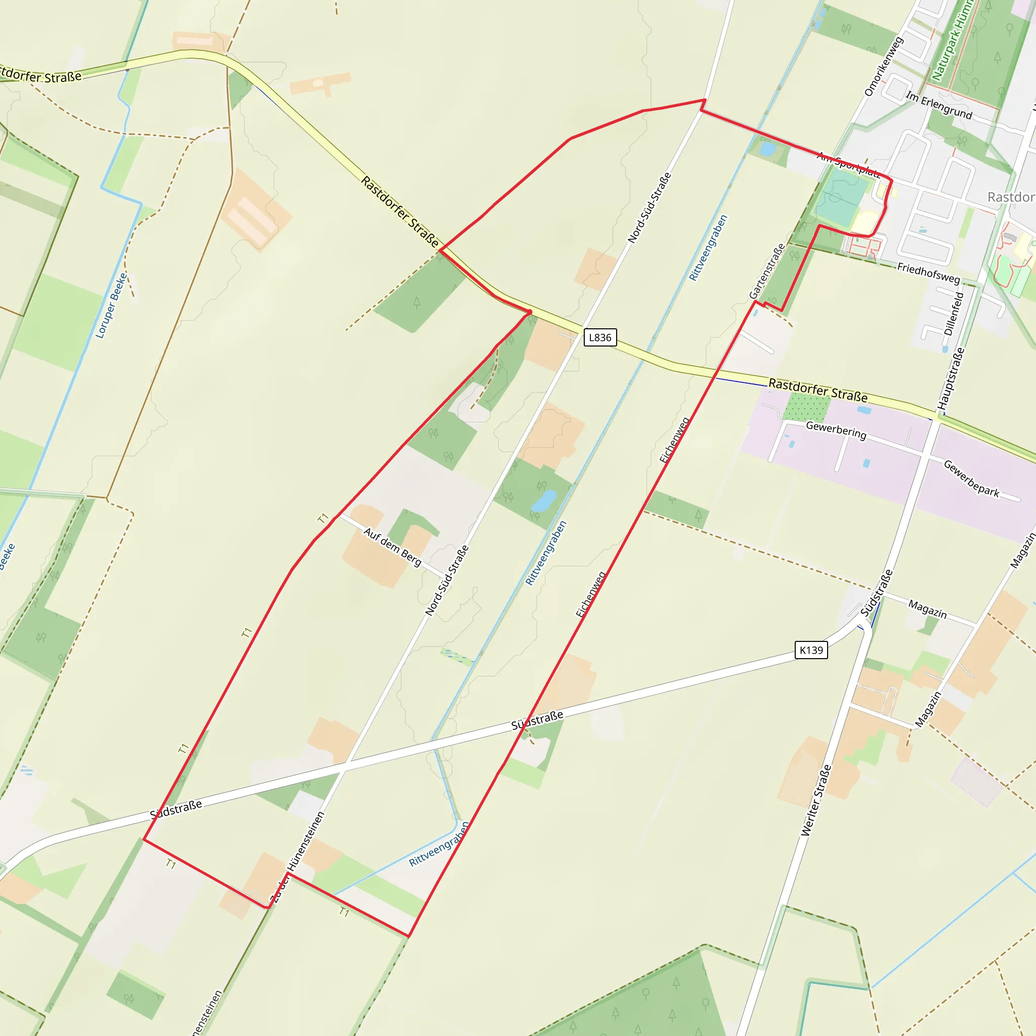 Apfel Route mobile static map