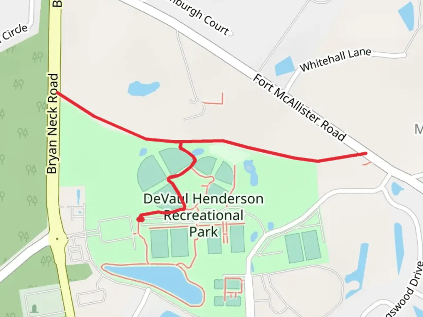 An image depicting the trail Green Creek Trail and its surrounding area.