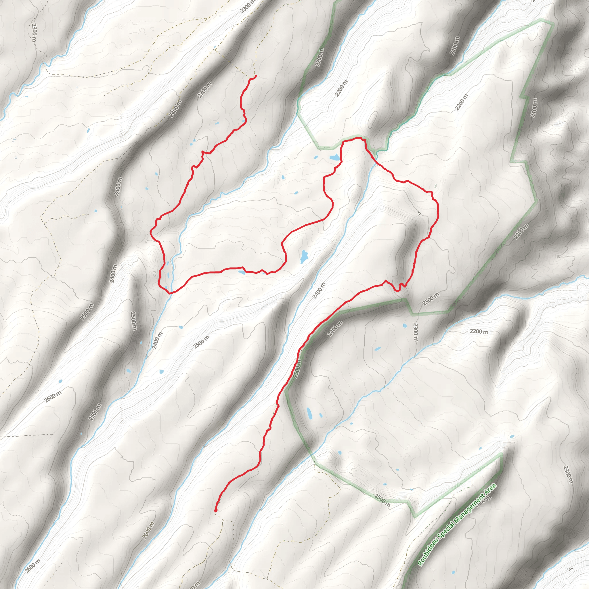 Travel Trail mobile static map