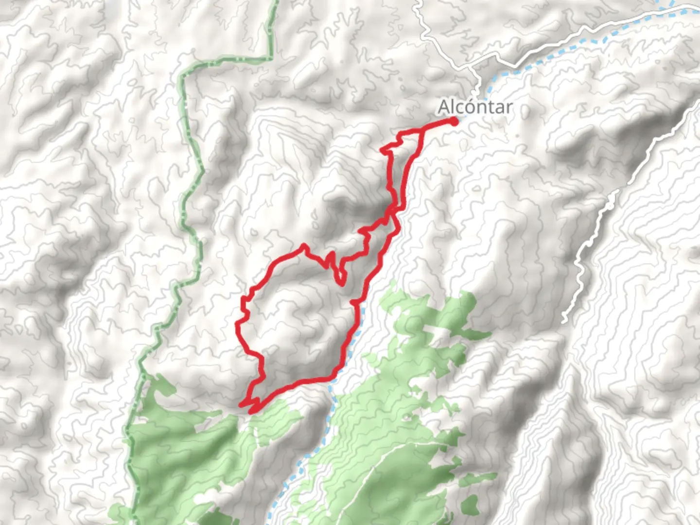 An image depicting the trail Elder Trail and its surrounding area.