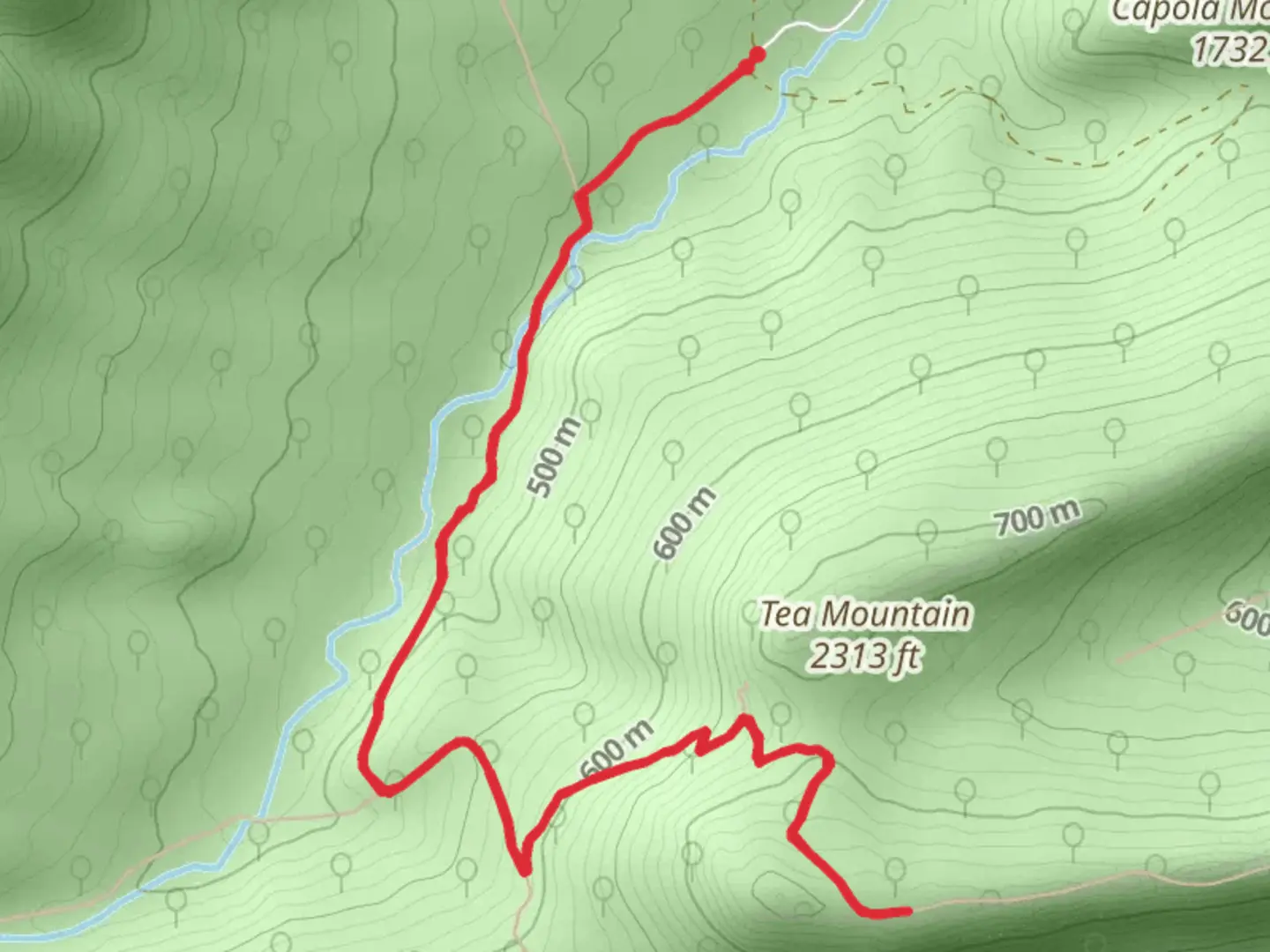 An image depicting the trail Kepler Overlook via Tuscarora Trail and its surrounding area.