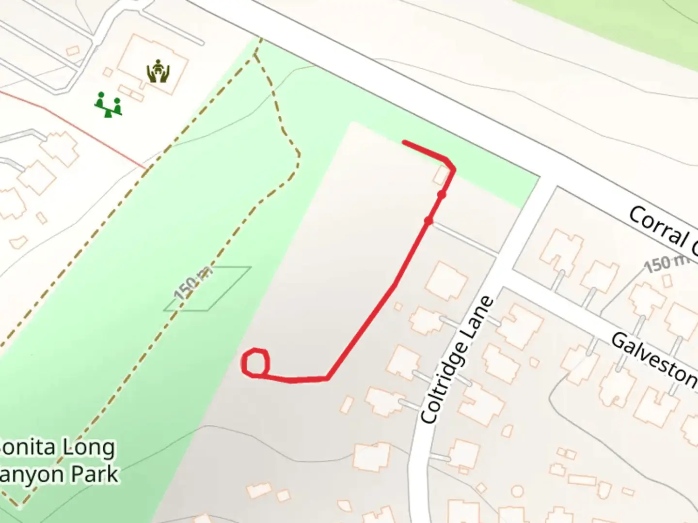 An image depicting the trail Bonita Long Canyon Park Walk and its surrounding area.