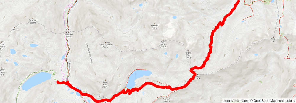 Vier-Quellen-Weg stage 2 Map