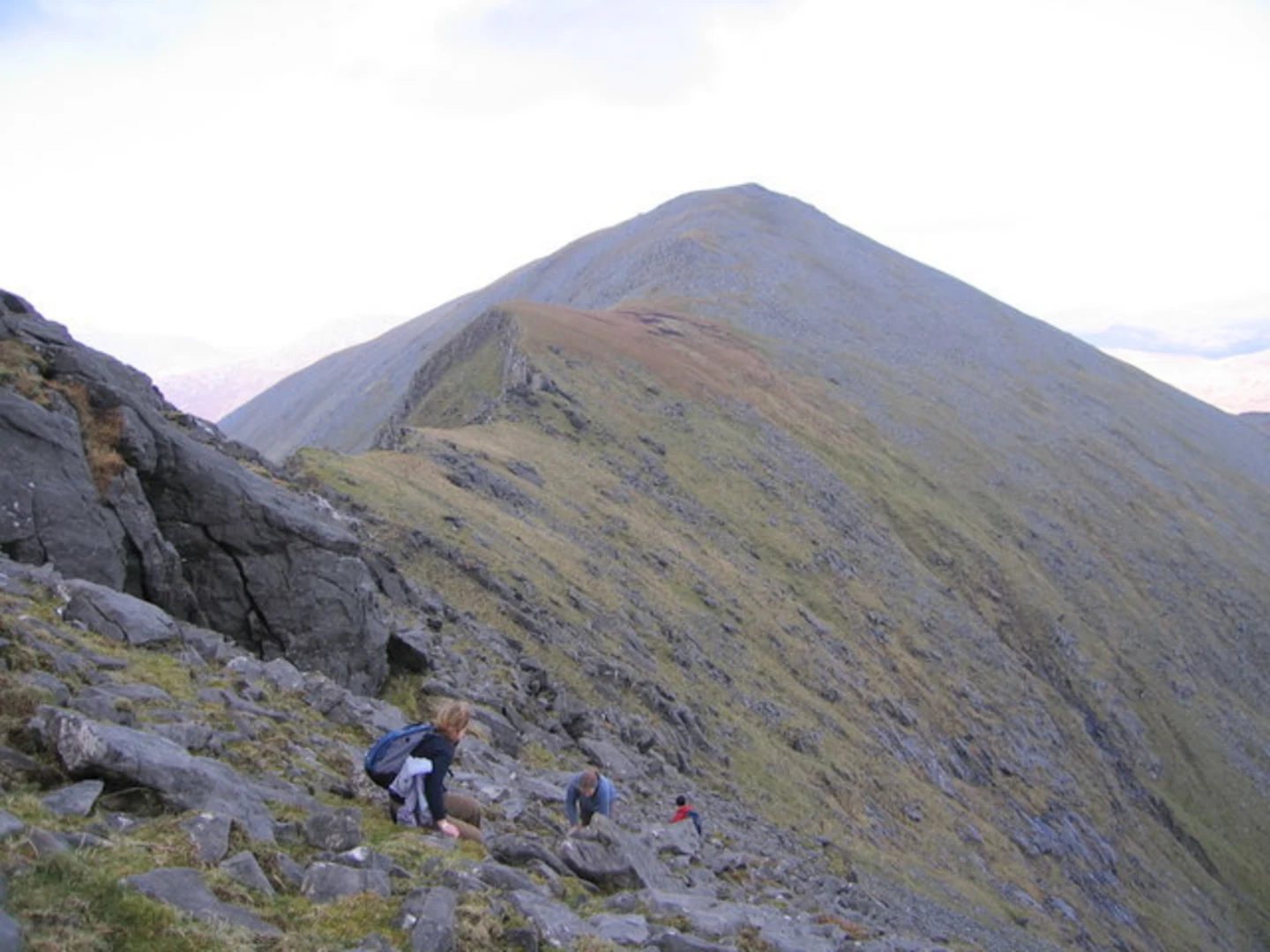 An image depicting the trail Glenamong and Corranabinnia Mountain Loop Walk and its surrounding area.