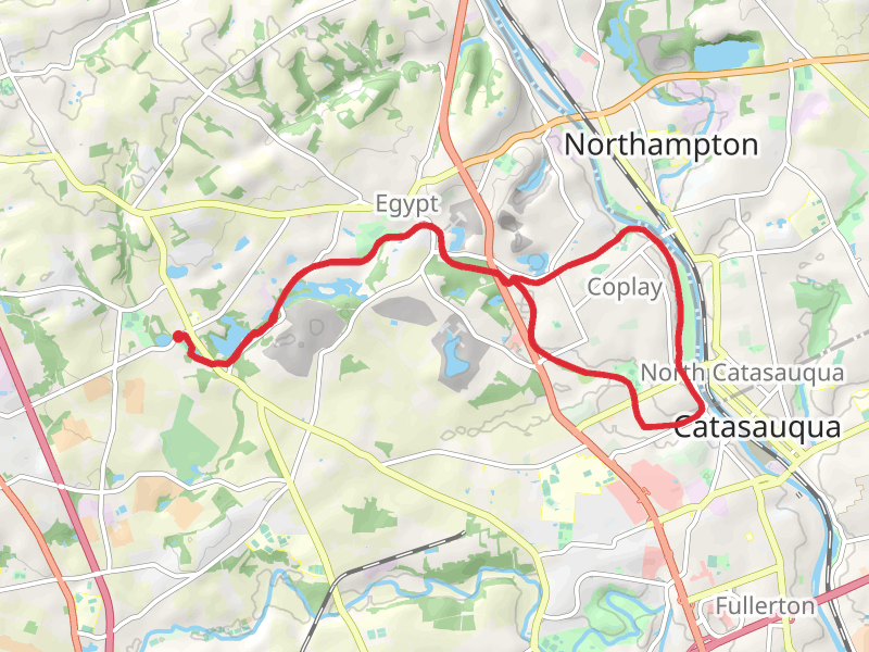 Coplay Creek and Lehigh River Loop