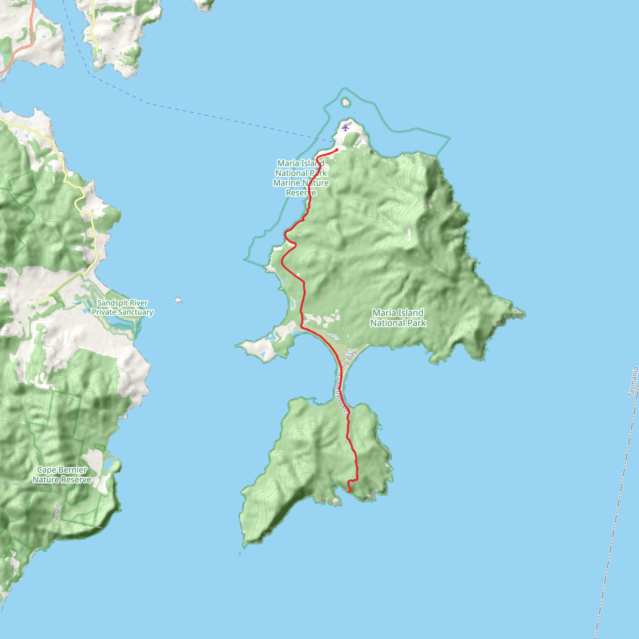 Haunted Bay Walk mobile static map