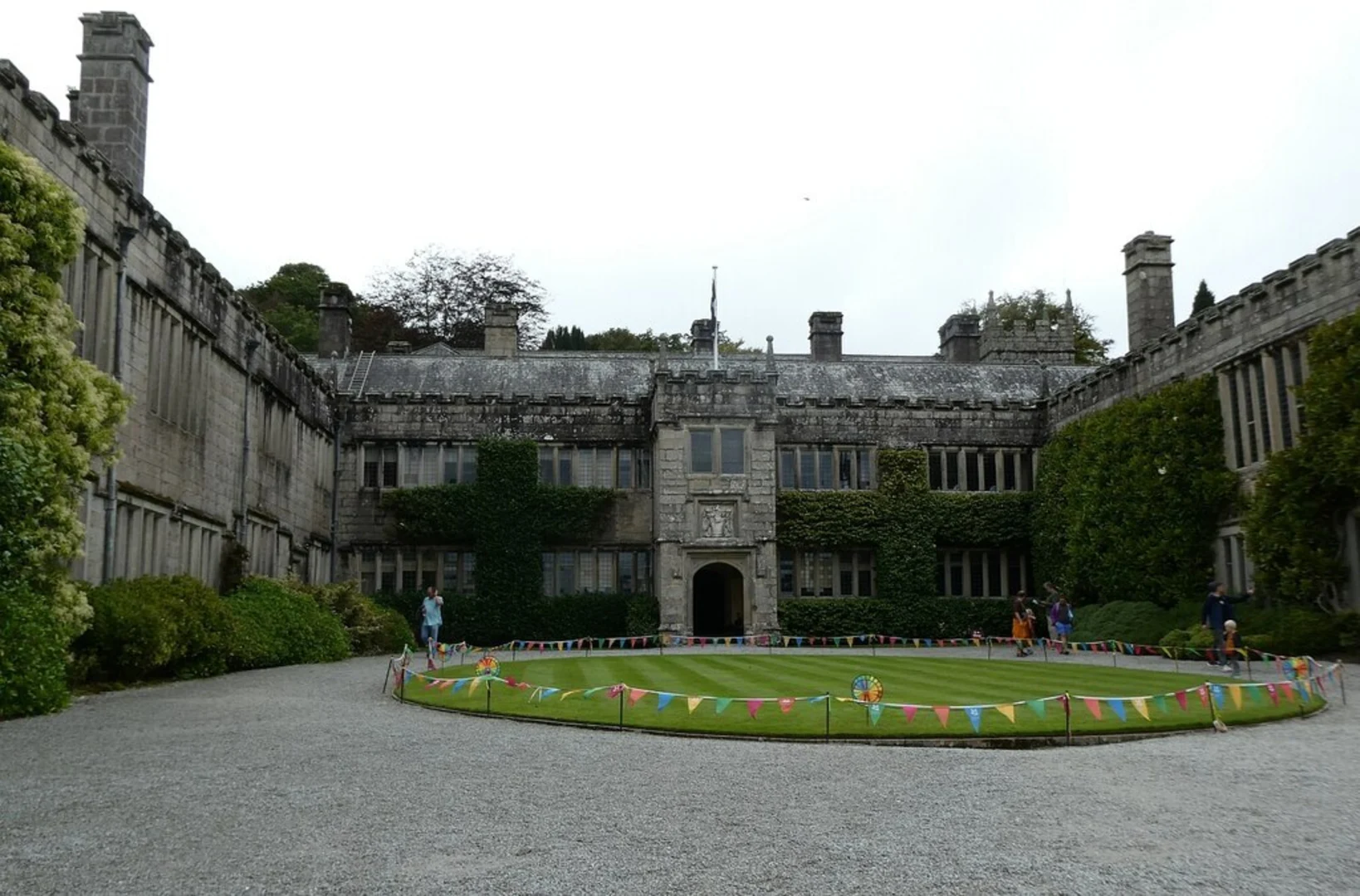 An image depicting the trail Lanhydrock Walk and its surrounding area.