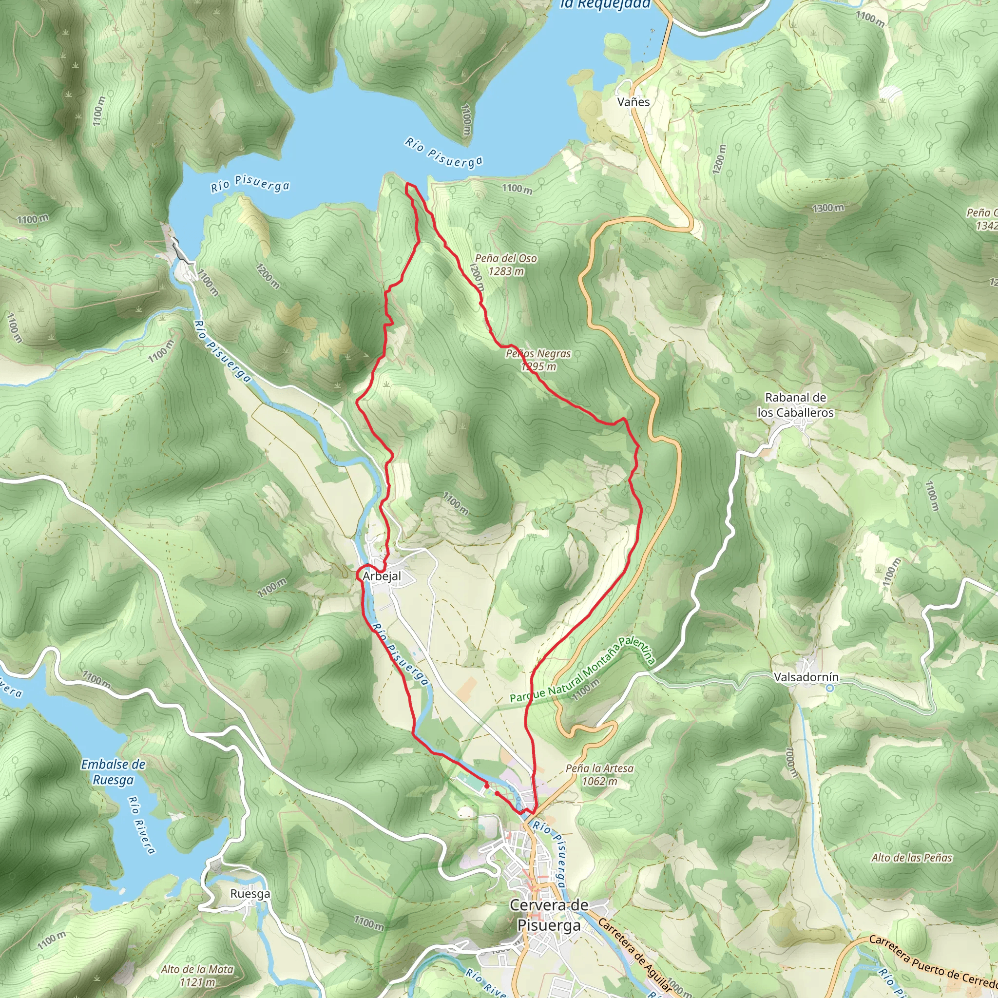 Senda del Oso PR P 5 mobile static map