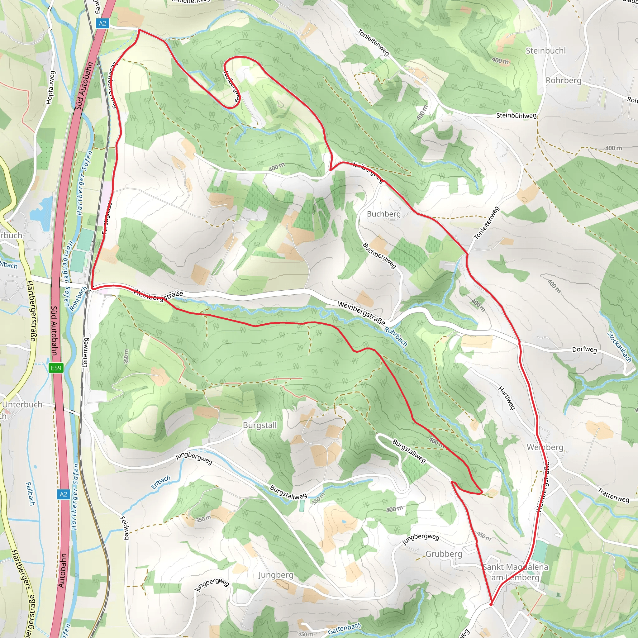 M2 Buchenberg-Weg mobile static map