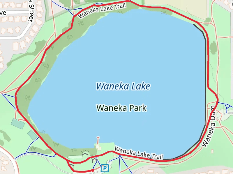Waneka Lake Loop Trail