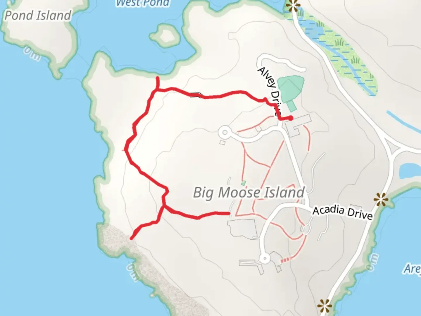 An image depicting the trail Sundew Trail and its surrounding area.