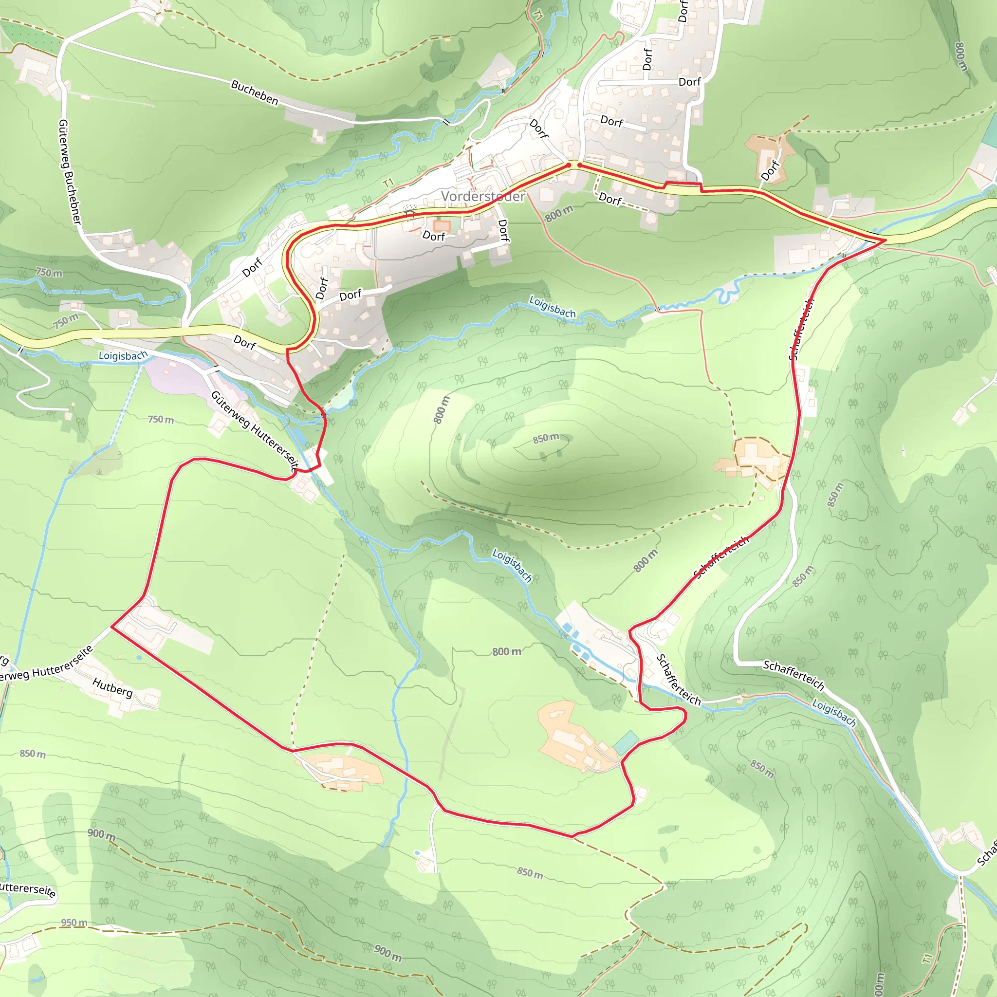 Eckhartrunde Loop mobile static map