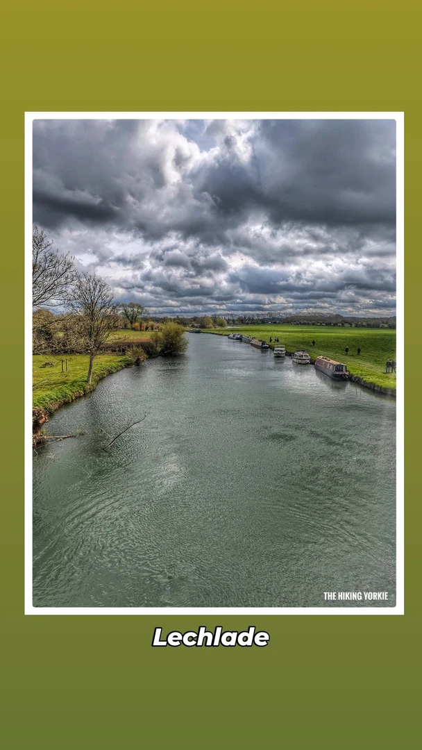 An image depicting the trail Lechlade Thames Hike and its surrounding area.