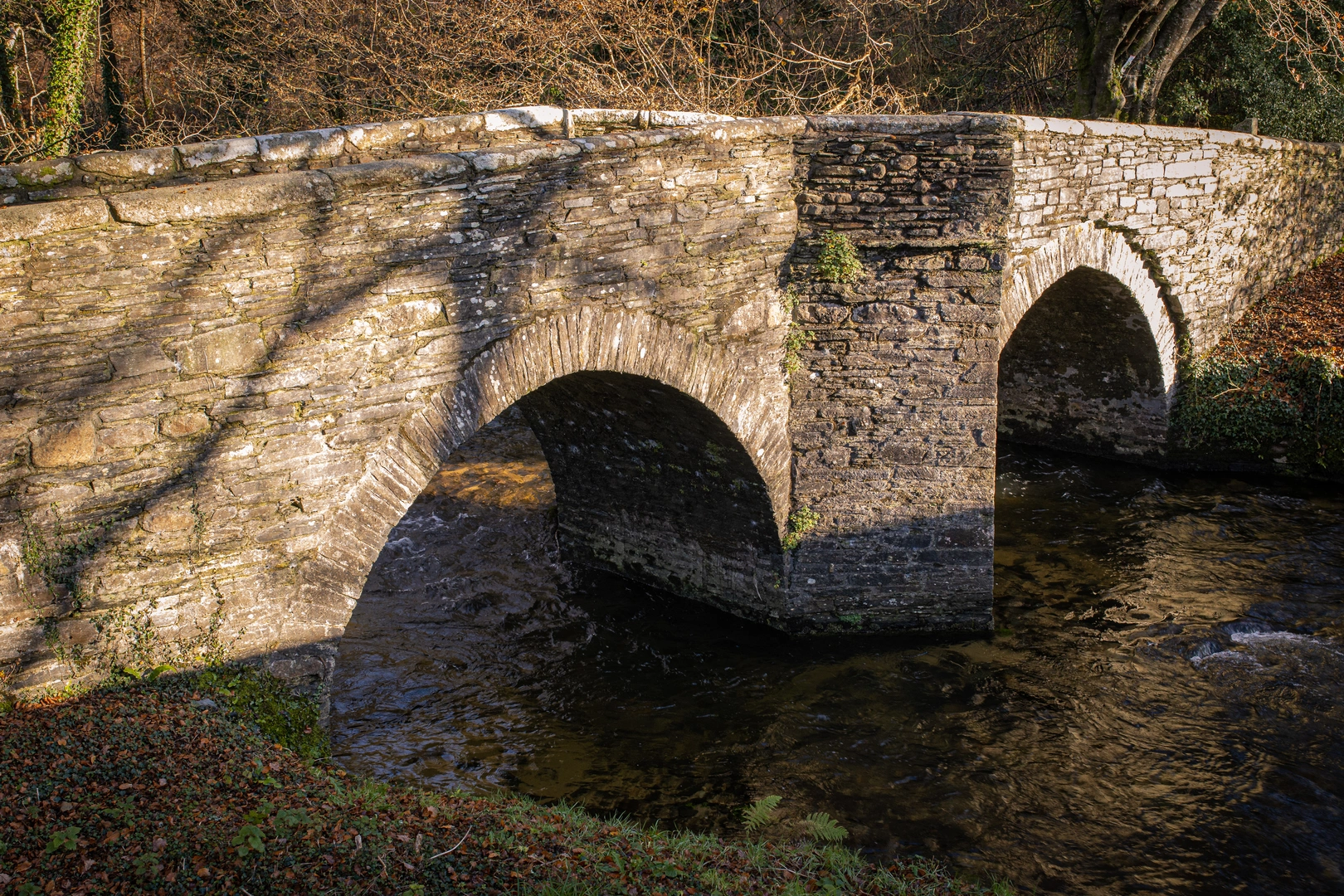 An image depicting the trail Breney Common to Fowey via Saints Way and its surrounding area.
