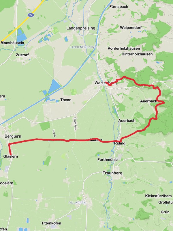 Wartenberg to Glaslern Walk