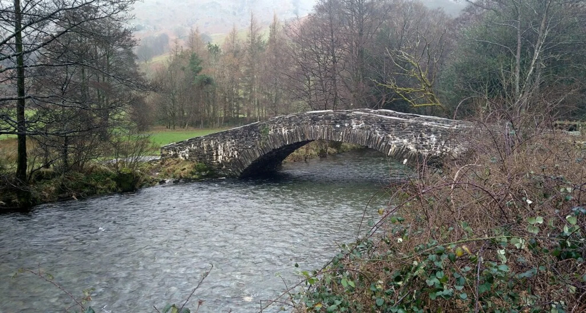 An image depicting the trail Grange in Borrowdale to Seatoller Walk and its surrounding area.