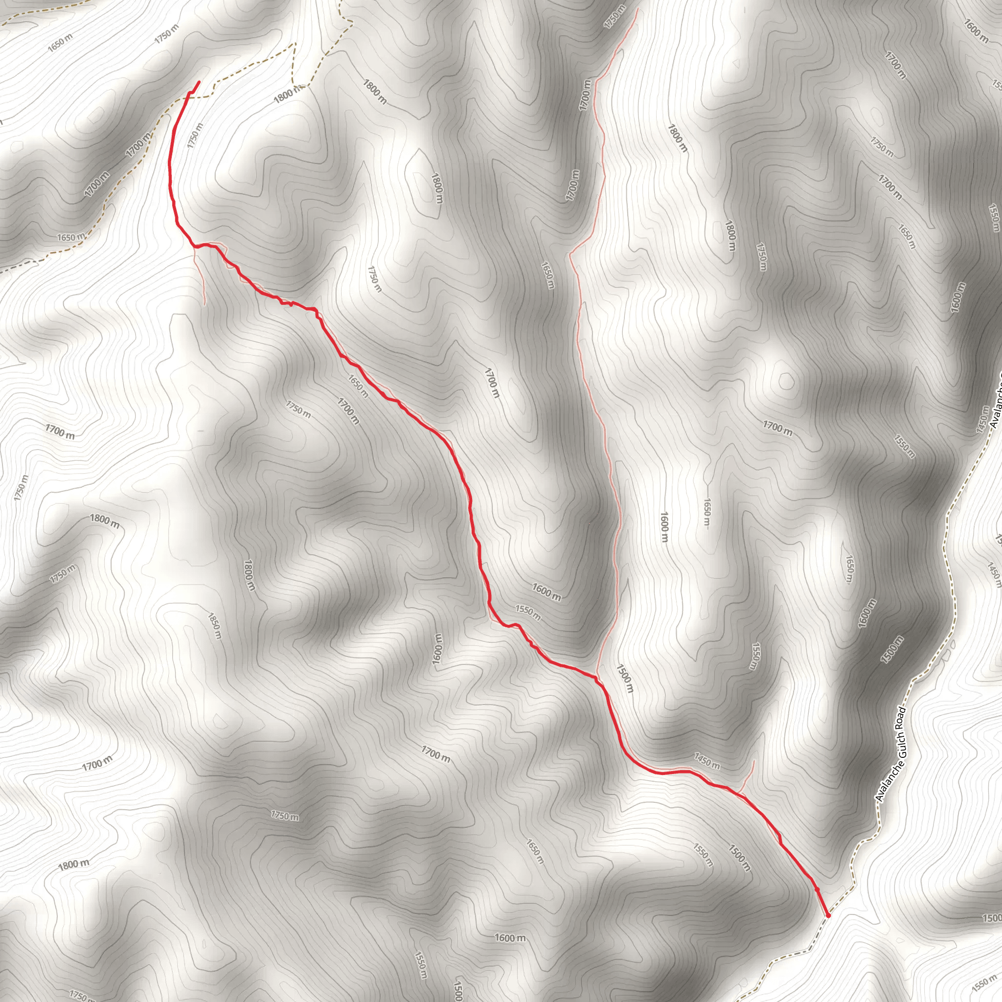 Doolittle Trail mobile static map