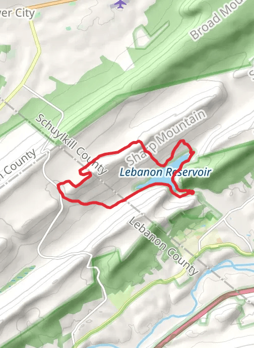 2026-03-30 Lebanon Reservoir Boxcar Rocks mobile static map