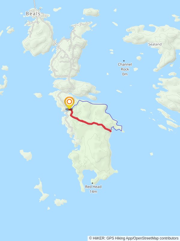 Little Cape Point Trail Out and Back