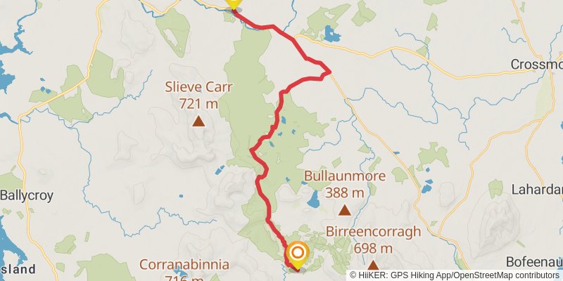 Western Way stage 7 Map