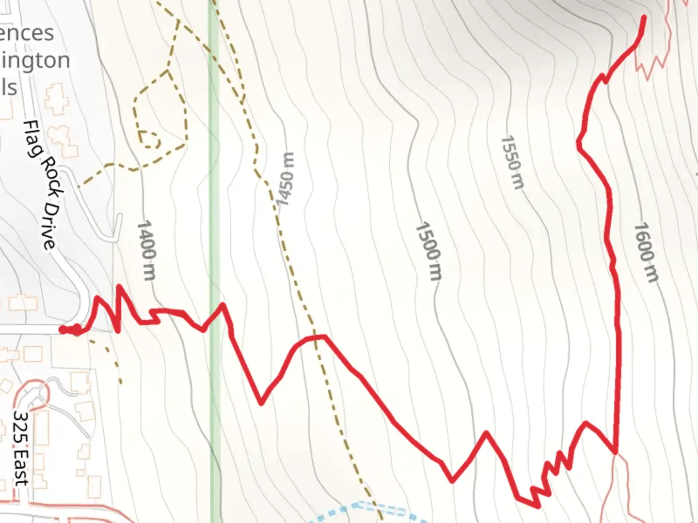 An image depicting the trail Patsy's Mine Trail and its surrounding area.