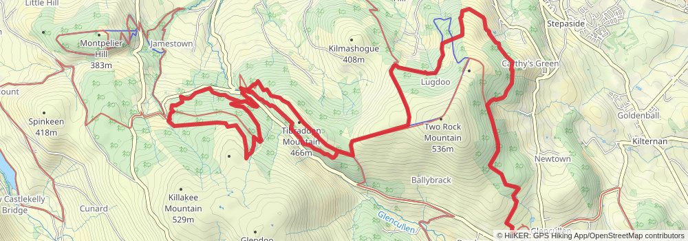 Run The Line Long Course 2024 stage 2 Map