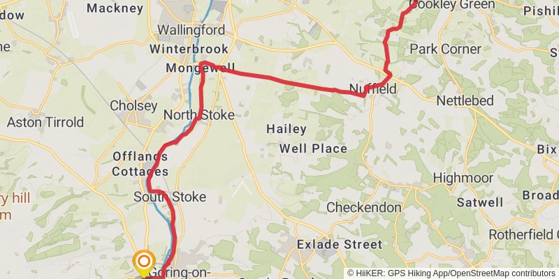 The Ridgeway National Trail stage 4 Map