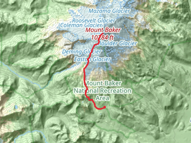 Mount Baker via Park Butte Trail