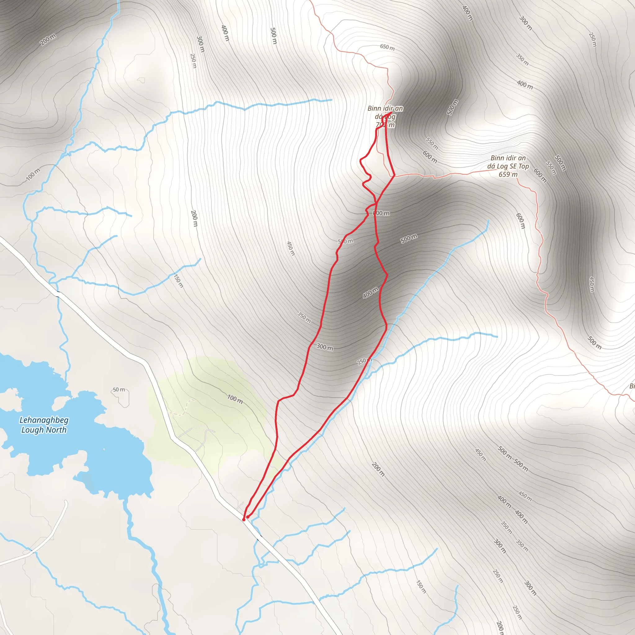 Binn Idir an da Log Loop mobile static map