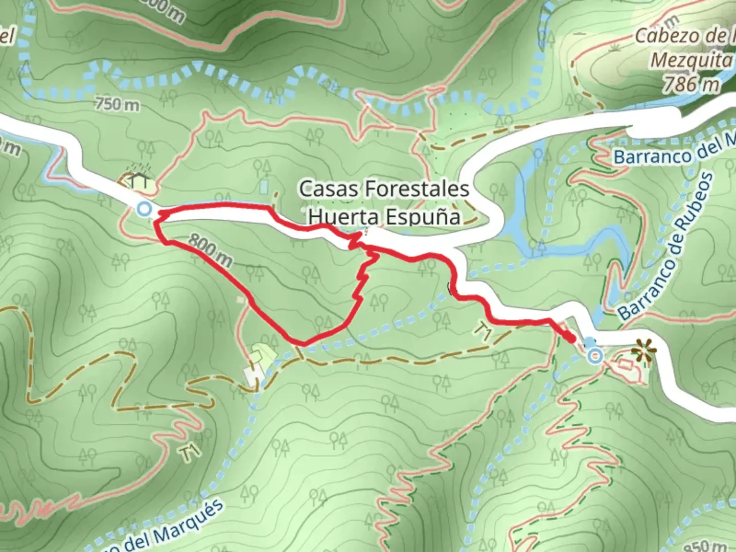 An image depicting the trail Ricardo Codorníu Trail - Sierra Espuña - SL MU 1 and its surrounding area.