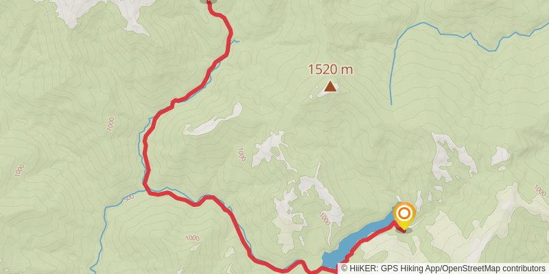 Old Man Hut Circuit - 2 Days stage 2 Map