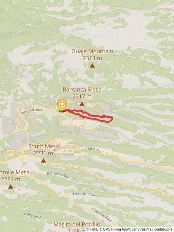 Bayo Bench - Bayo Canyon Loop Trail