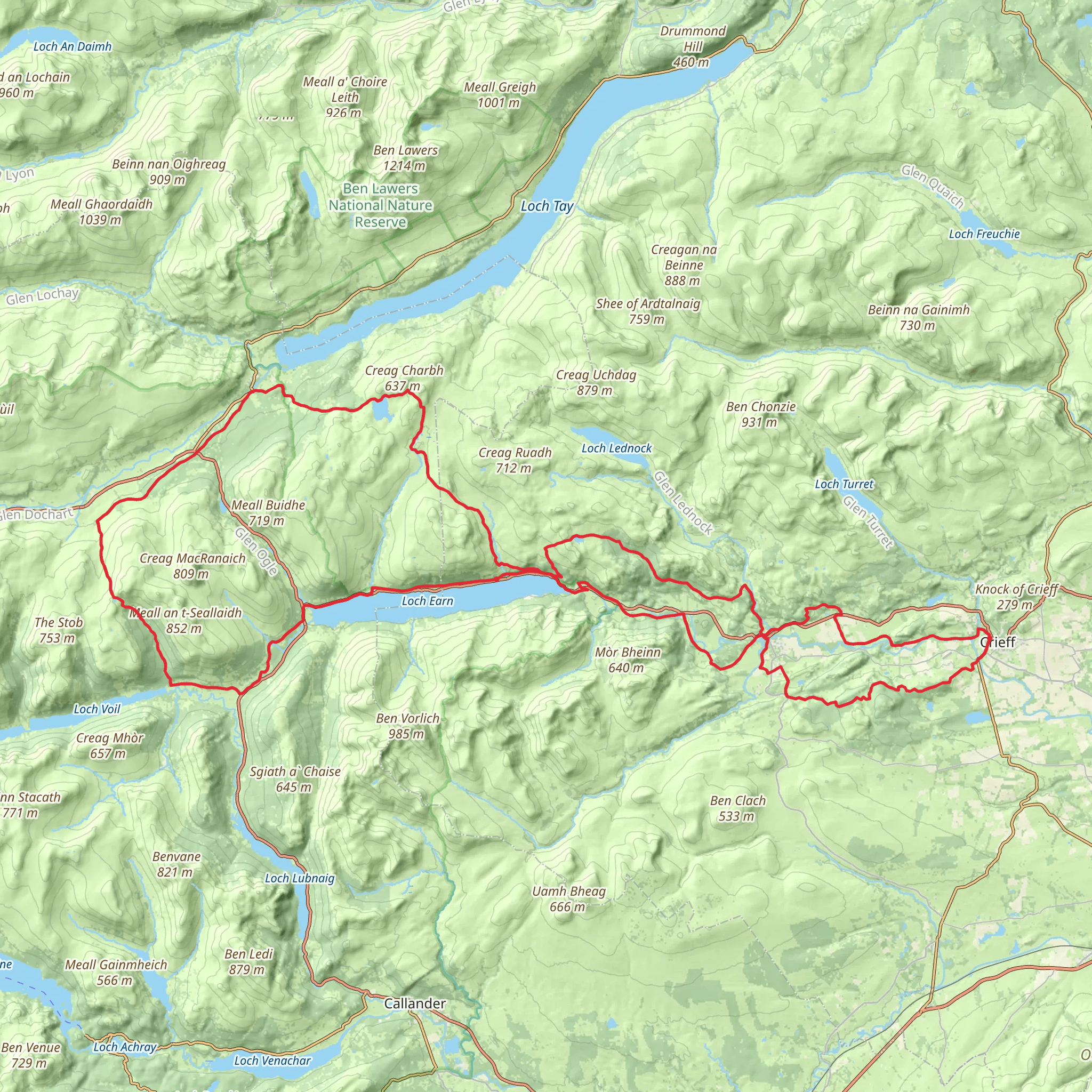 Clan Ring mobile static map