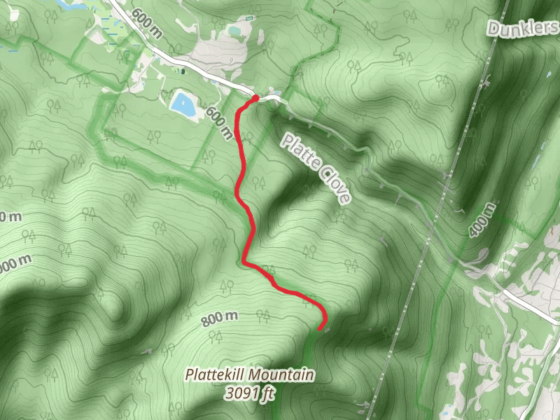 Plattekill Mountain Overlool Trail