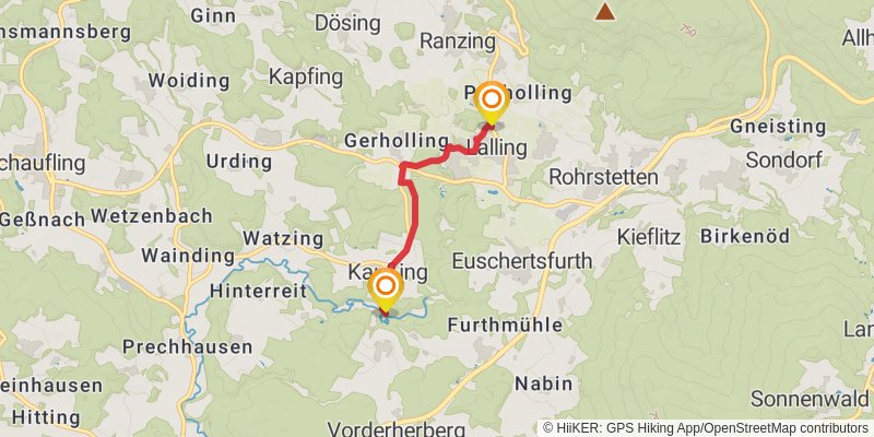 Gunthersteig alt 1 Map