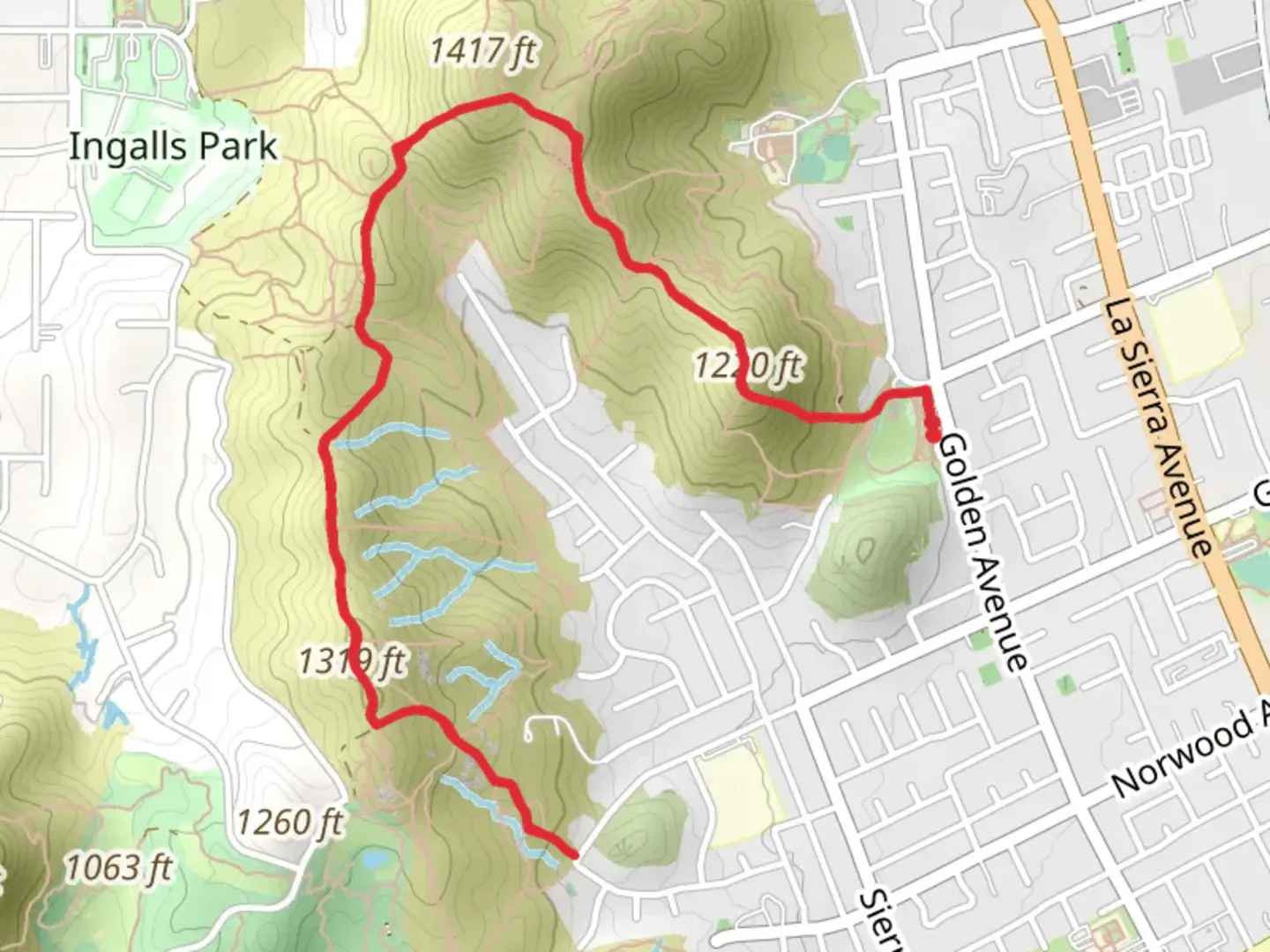 An image depicting the trail Doty Trust Park and its surrounding area.