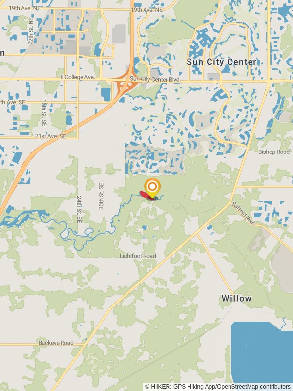 Oxbow Nature Loop Trail mobile static map