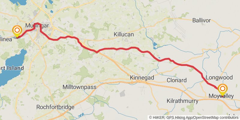 National Famine Way stage 4 Map