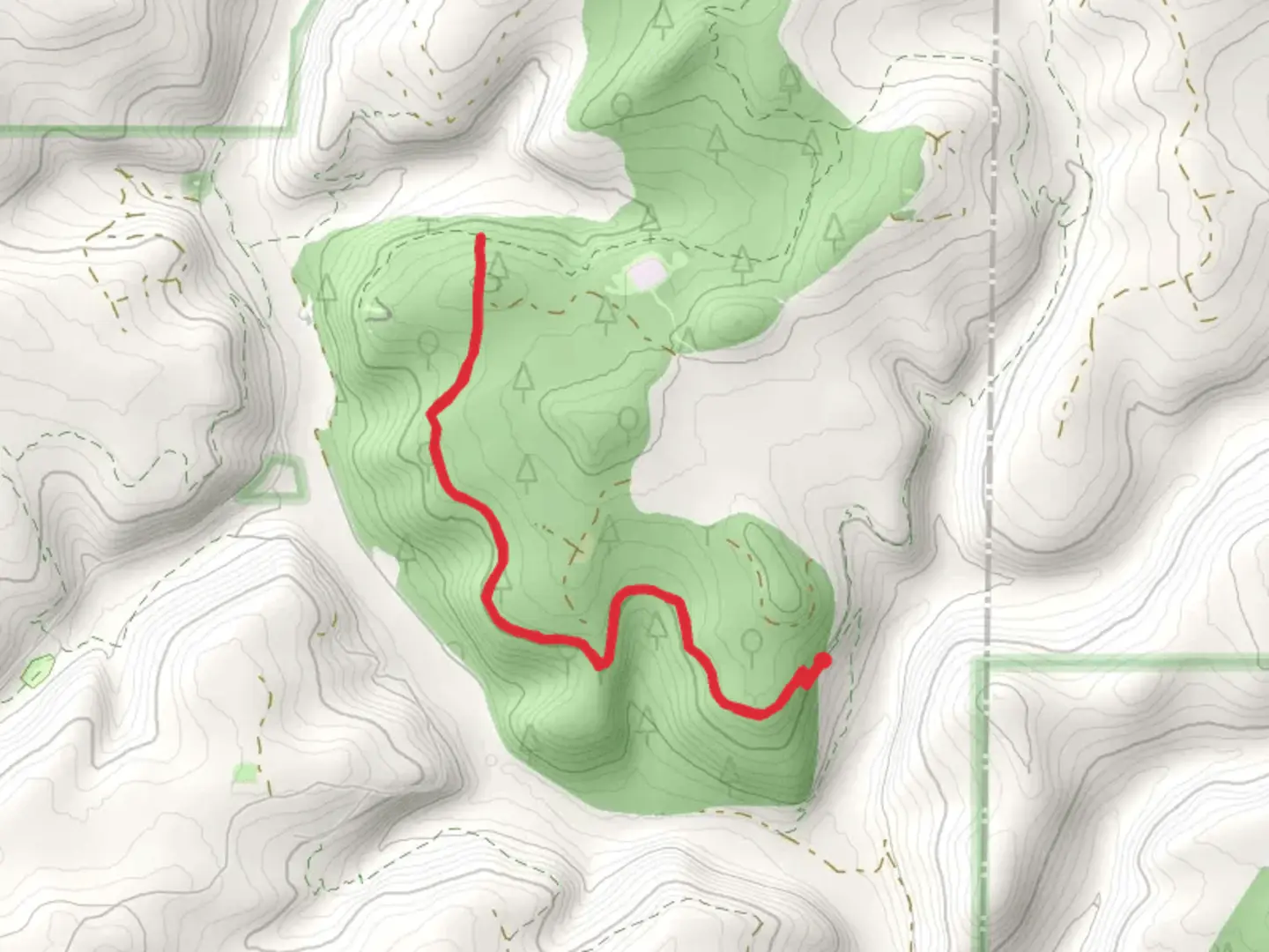 An image depicting the trail SCHT - Segment 13 Trail and its surrounding area.