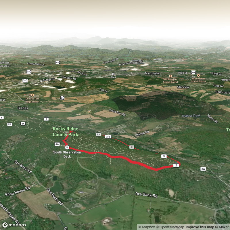 Rocky Ridge County Park Loop Trail