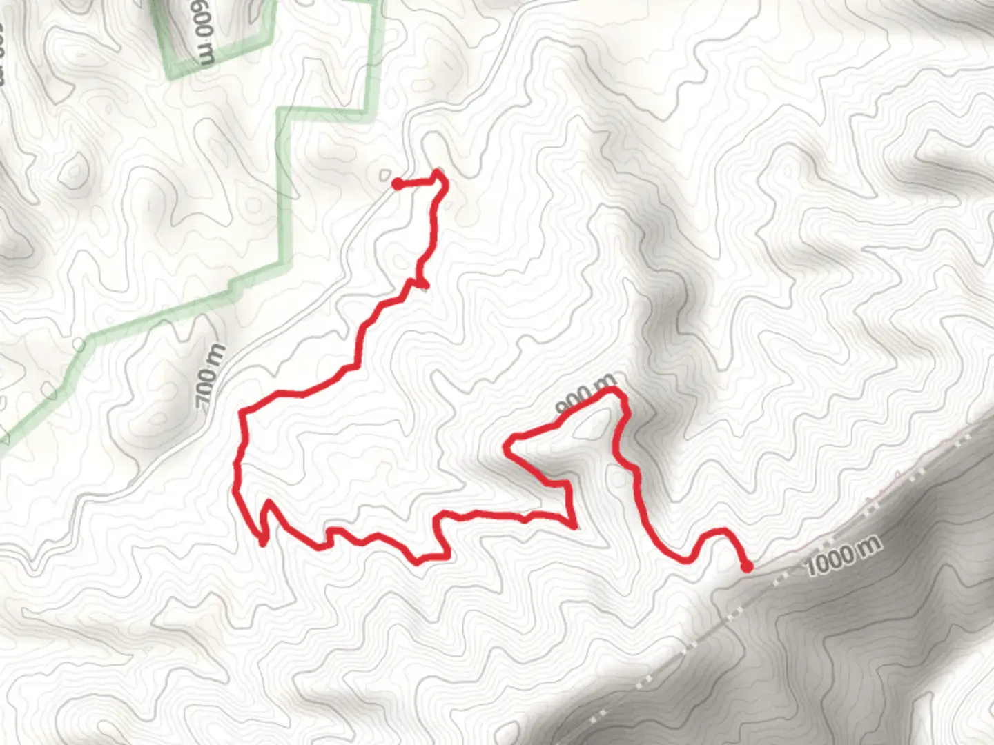 An image depicting the trail Old Dug Trail and its surrounding area.