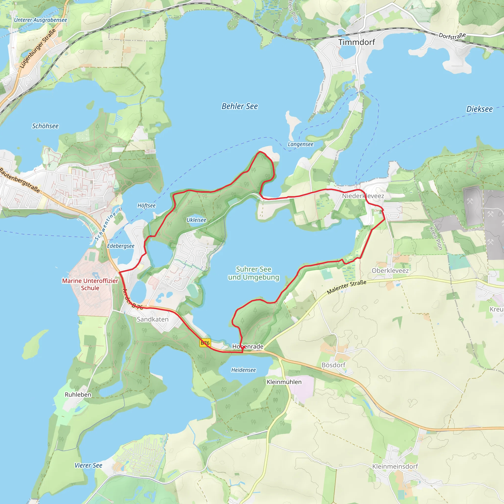 Suhrer See mobile static map