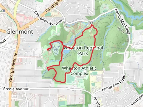 Pine Lake trail and Arcola Trail
