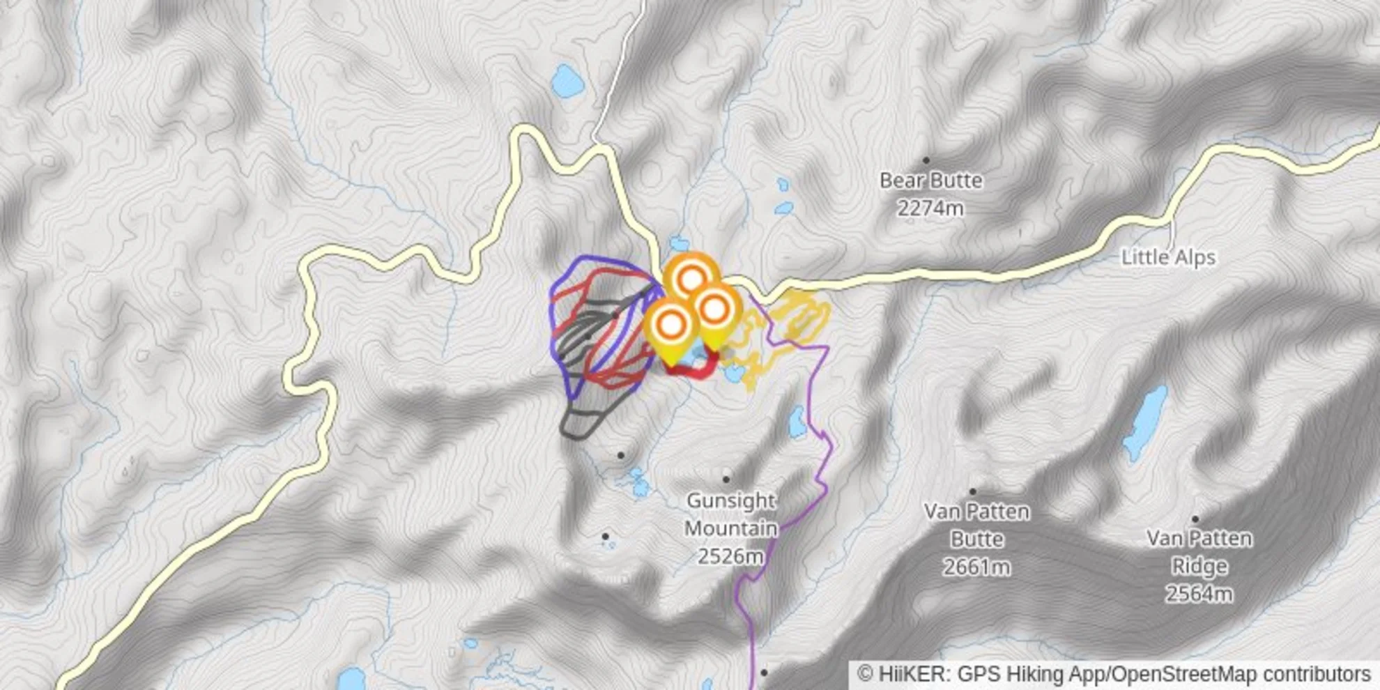 An image depicting the trail Anthony Lake and its surrounding area.