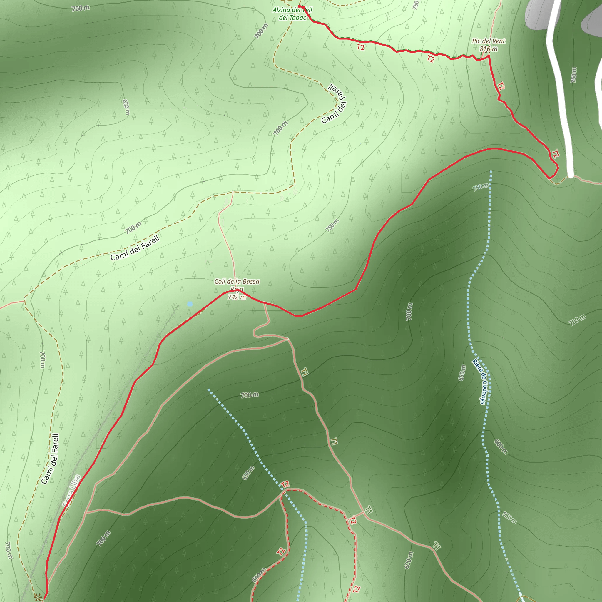 Sierra Lisa - PR®-C 009 PR C 9-2 mobile static map