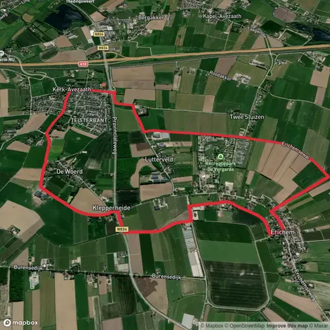 Betuwepad and Erichemsewal Loop