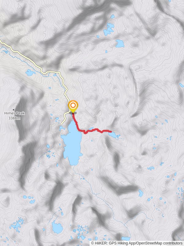 Carhart Trail and Little Trappers Lake Trail