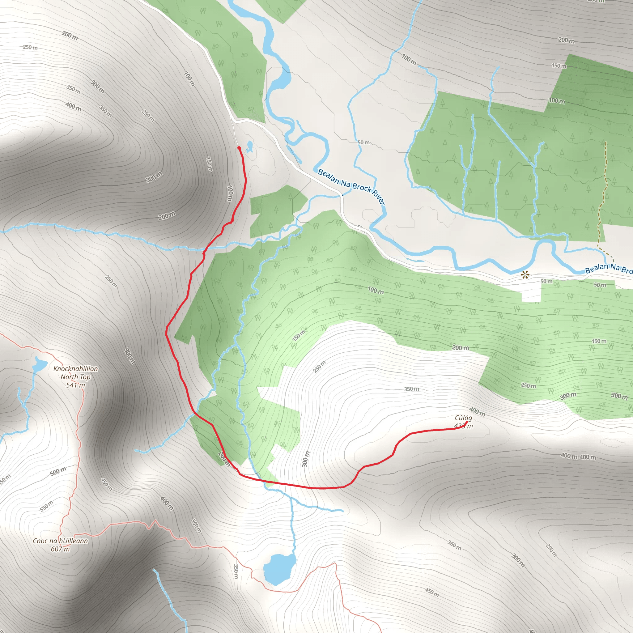 Cúlóg Mount mobile static map
