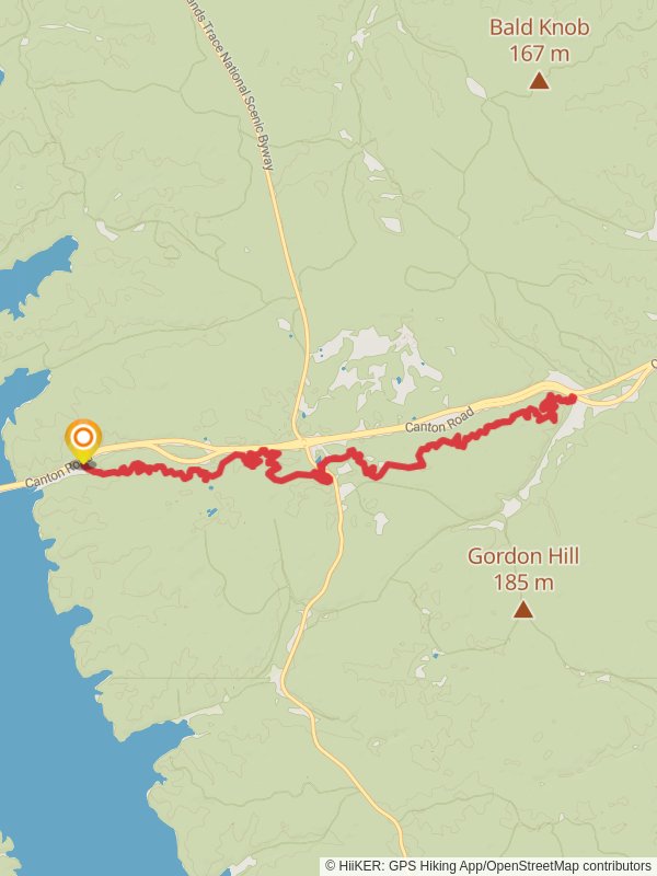 Central Hardwoods Scenic Trail